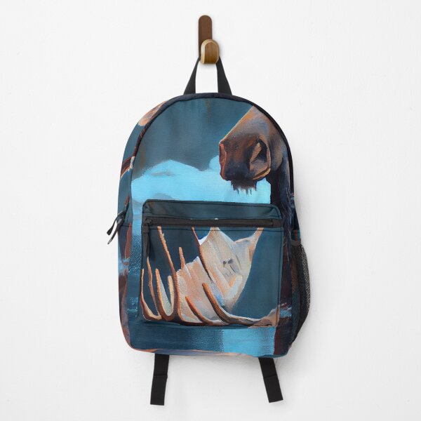 Item preview, Arctic Moose - Oil Paint designed and sold by ABArtByAlexST.