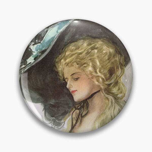 Item preview, The Big Black Hat (1907) - Harrison Fisher designed and sold by SALON DES ARTS.