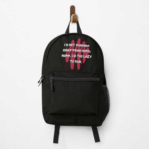 Item preview, I'm Not Running Away From Hard Work. I'm too Lazy to Run. (Funny Quote) designed and sold by Jalib.