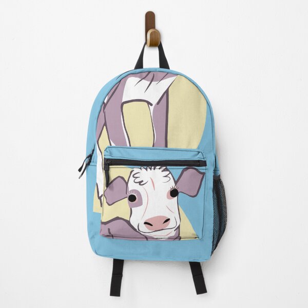 Item preview, Violet and White Calf in yellow designed and sold by belettelepink.