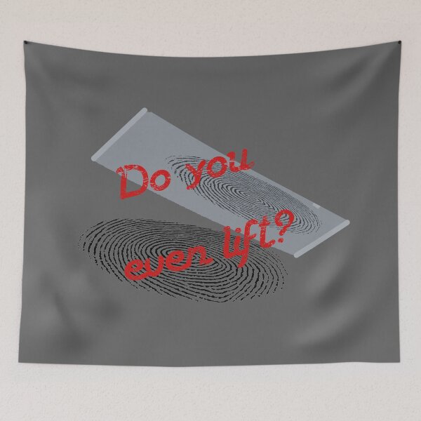Item preview, Do you even lift? fingerprints designed and sold by estev.