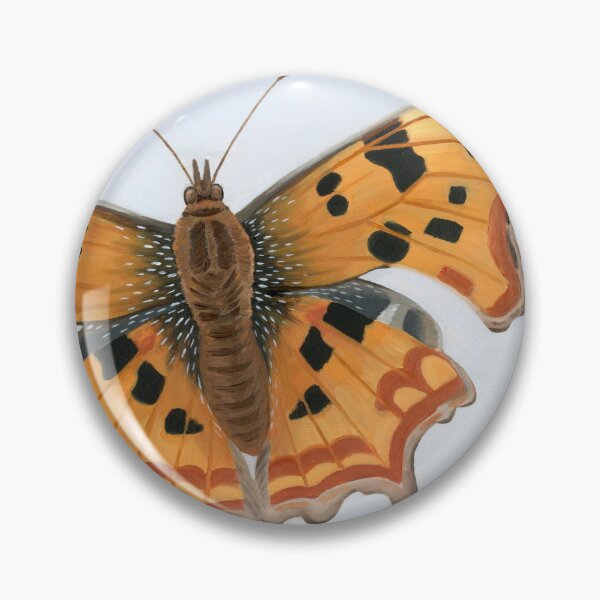 Item preview, Comma Butterfly Natural History Illustration Oil Painting designed and sold by Isobelle Smith.