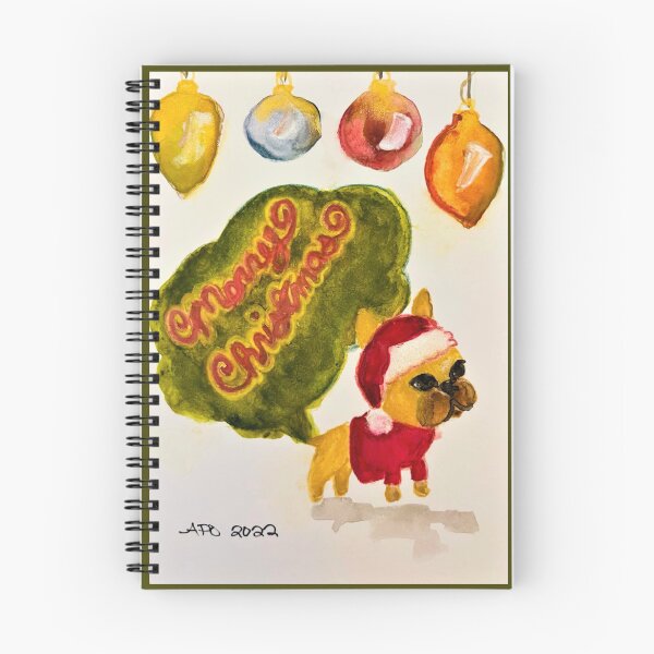 Item preview, Gassy Frenchie Christmas designed and sold by Anastasia Post.