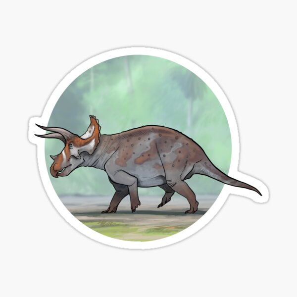 Item preview, Triceratops classic  designed and sold by Paleo-parallax.