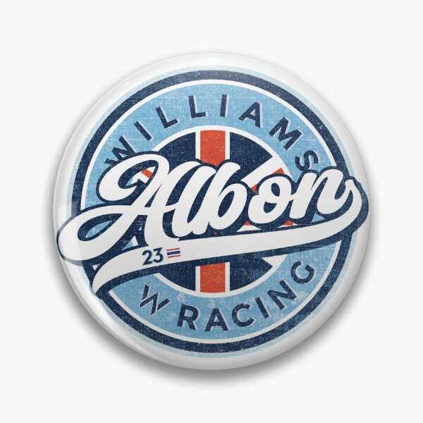 Item preview, Alex Albon Racing Badge Round designed and sold by Numero14.