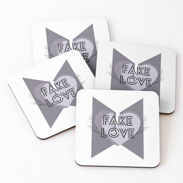 Item preview, "Fake Love" design by TaeMoonic designed and sold by TaeMoonic.