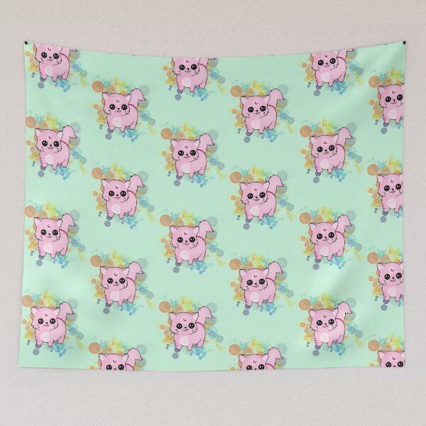 Item preview, Pink little kitty. designed and sold by agnemarc.