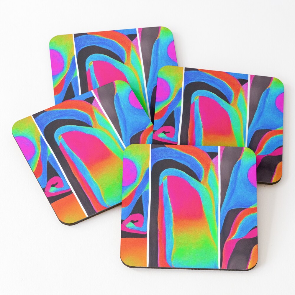 Item preview, Coasters (Set of 4) designed and sold by AbstractWave.