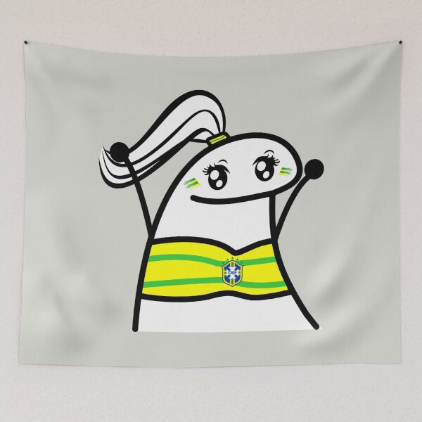 Item preview, Flor.k Girl Love Brazil Team Fan Club  designed and sold by horseford76.