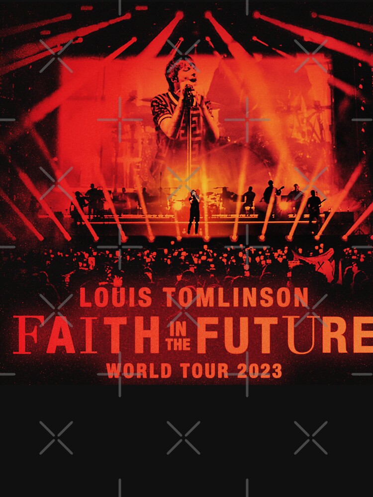 Louis Tomlinson faith in the future World Tour 2023 poster shirt