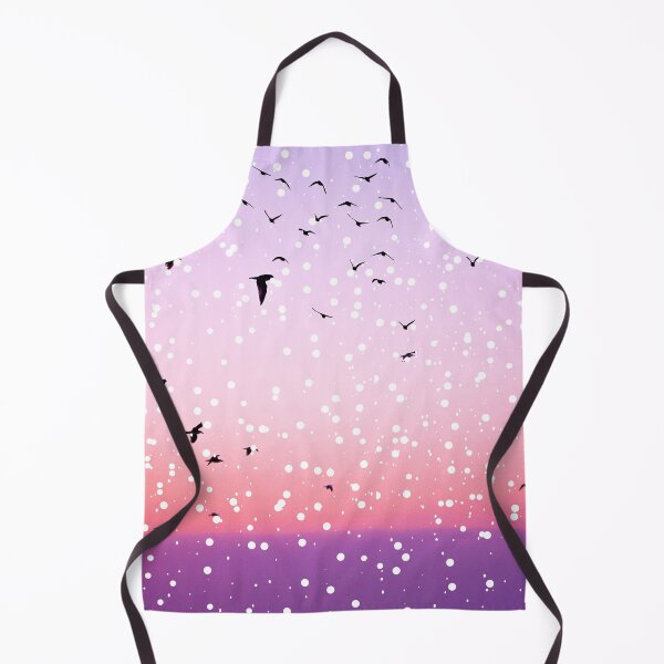 Item preview, Purple, flying birds, pattern designed and sold by RiseAbove22.