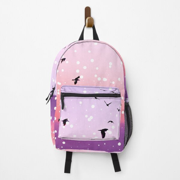 Item preview, Purple,  flying birds, pattern  designed and sold by RiseAbove22.