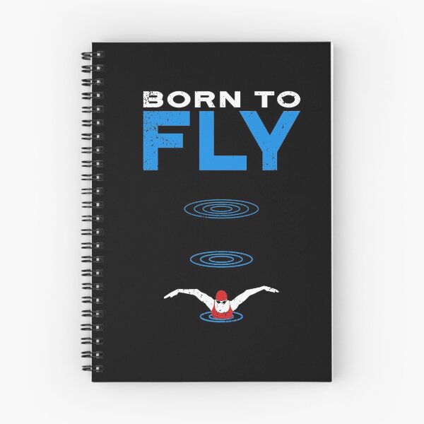 Item preview, Born to Fly Womens Swimming designed and sold by oberdoofus.