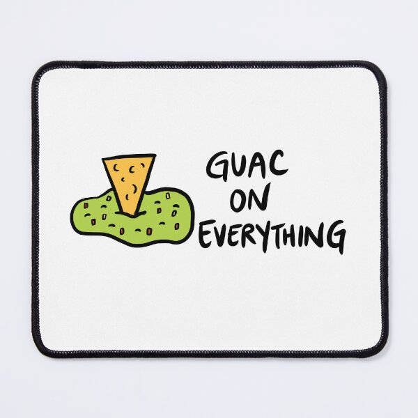Item preview, Guac (Guacamole) on Everything with Tortilla Chip or Nacho Chip designed and sold by bonniemamadraws.