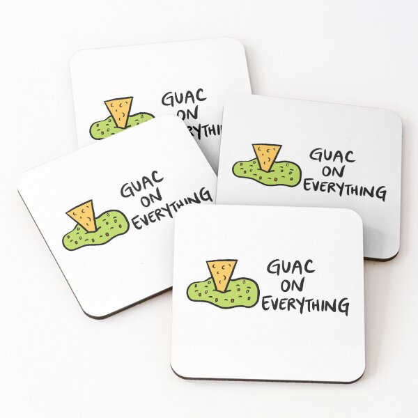 Item preview, Guac (Guacamole) on Everything with Tortilla Chip or Nacho Chip designed and sold by bonniemamadraws.