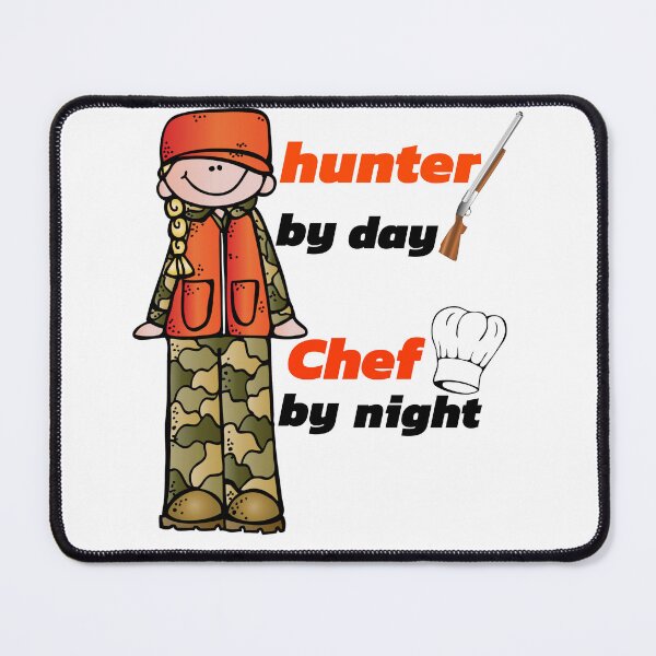 Item preview, hunter by day chef by night(yes i do have a retirement plan on hunting) designed and sold by Top-artistO.