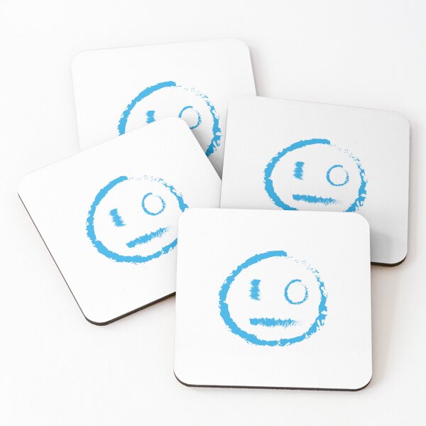 Item preview, i_o blue funny emoji designed and sold by FeelItFree.
