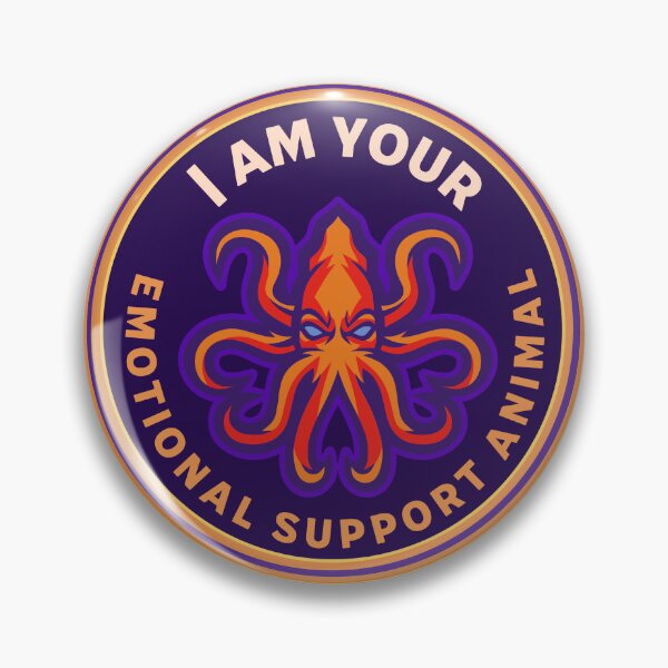 Item preview, Octopus, emotional support animal, mental health support, gaming avatar, no bullying, gaming,  designed and sold by Work life.