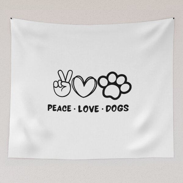 Item preview, Peace Love Pups designed and sold by Varunvij.