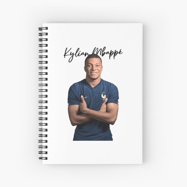 Zidane Maradona Pele Spiral Notebook