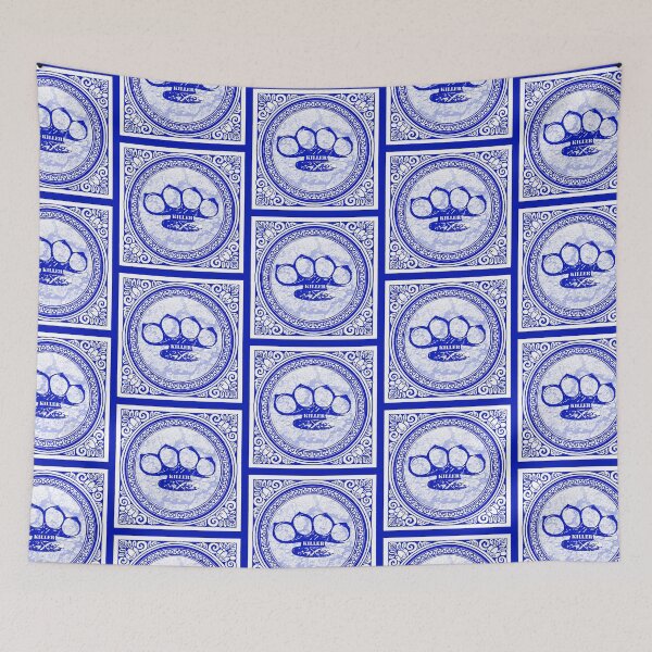 Aperçu de l'œuvre Bleu de Delft Brutal créée et vendue par Henri Banks.