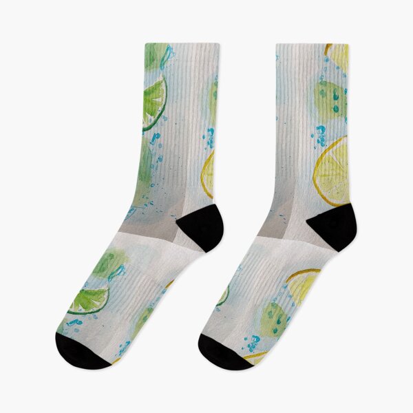 Item preview, "Lemon Lime" Cool Watercolor Artwork designed and sold by Arteaventura.