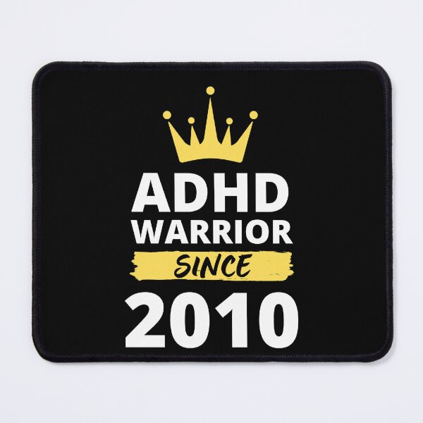 Item preview, ADHD Warrior designed and sold by BuraxisQuotes.