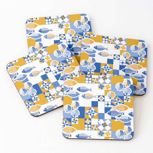 Item preview, Sea and tiles designed and sold by pakanta.