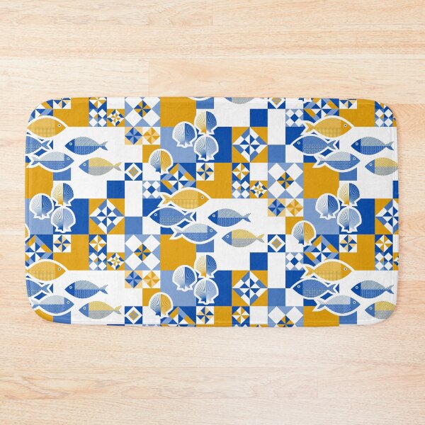 Item preview, Sea and tiles designed and sold by pakanta.