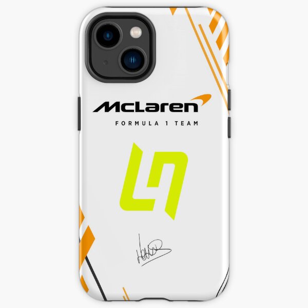 Lando Norris Smartphone Cover white | McLaren Formula 1 Team iPhone Robuste Hülle