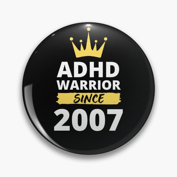 Item preview, ADHD Warrior designed and sold by BuraxisQuotes.