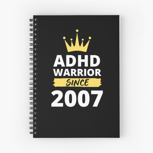 Item preview, ADHD Warrior designed and sold by BuraxisQuotes.