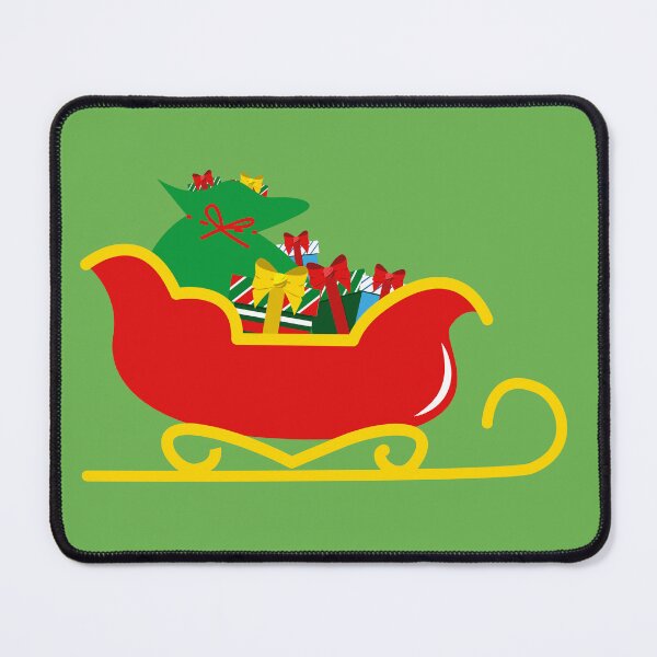 Item preview, santa christmas sleigh designed and sold by yessebel.