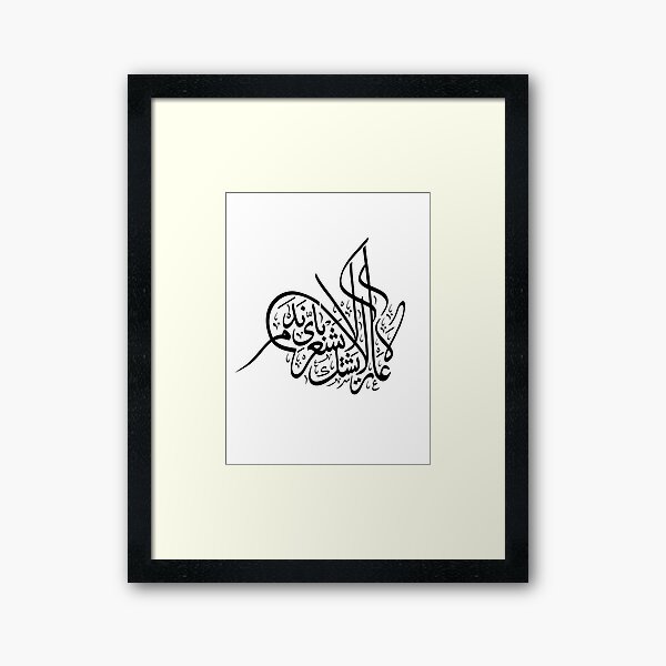 No shame No doubts No regrets Framed Art Print