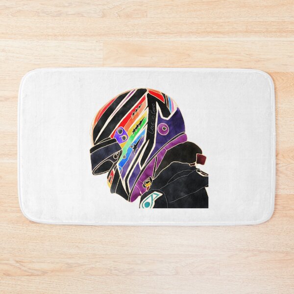 Item preview, Lewis Hamilton Pride Helmet (V2) designed and sold by thewelshfangirl.