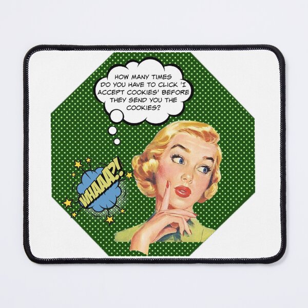 Item preview, How Many Times Do You Have to Click Accept Cookies? Work Humor. designed and sold by SSustainable.