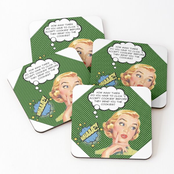 Item preview, How Many Times Do You Have to Click Accept Cookies? Work Humor. designed and sold by SSustainable.