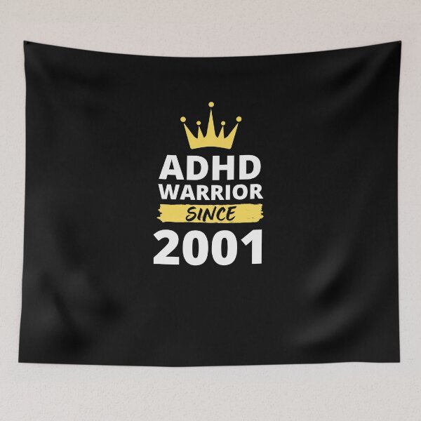 Item preview, ADHD Quote designed and sold by BuraxisQuotes.