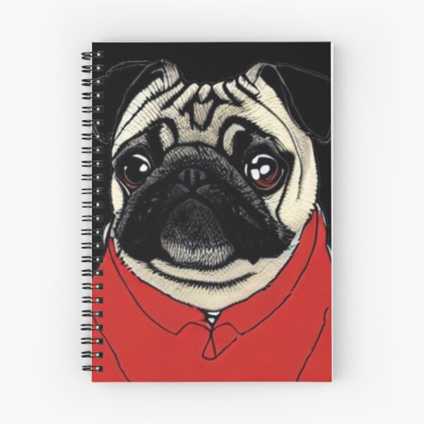 Item preview, Pug Wearing a shirt : Funny Pug Dog designed and sold by EnzoVectorism.