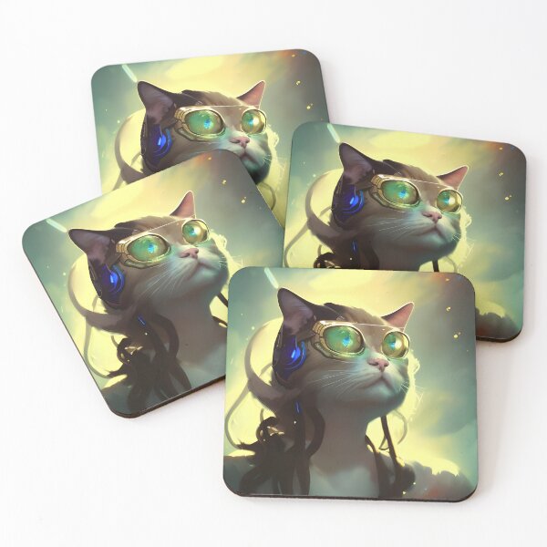 Item preview, Space Explorer Kitty designed and sold by matsinka.