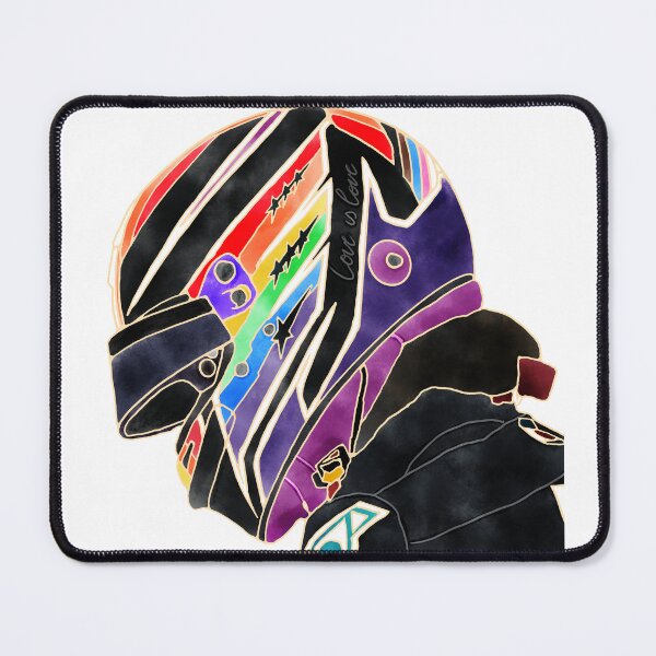 Item preview, Lewis Hamilton Pride Helmet (V4) designed and sold by thewelshfangirl.