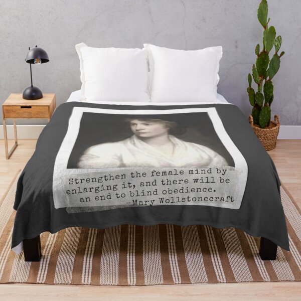 Item preview, Mary Wollstonecraft Quote - Great Women in History of Feminism designed and sold by Hope & Riot.
