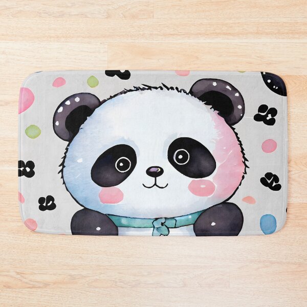 Item preview, Cute Kawaii Panda Pattern designed and sold by ClairesPatterns.