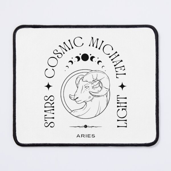 Item preview, MICHAEL NAME: MICHAEL ZODIAC SIGN ARIES DESIGN. designed and sold by AlexRelax.