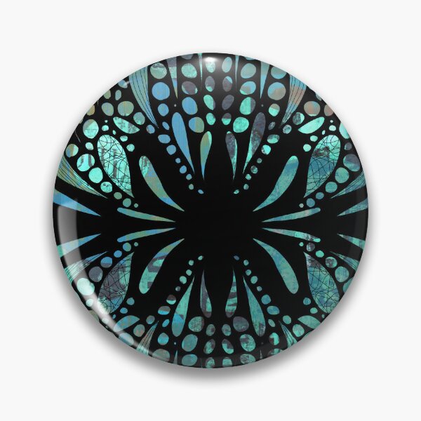 Item preview, Textured Emerald Pattern with Organic Shapes designed and sold by NancyMerkle.