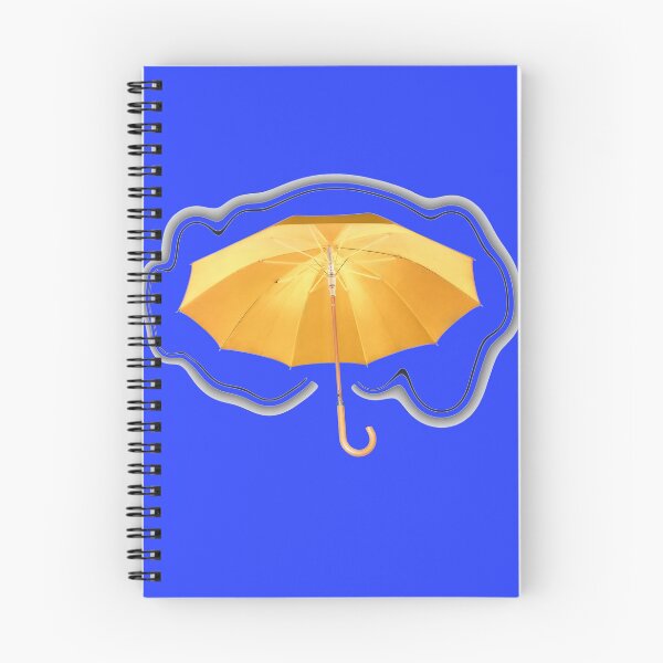 Item preview, Modern yellow umbrella with curve border frame isolated.Transparent background. designed and sold by IaroslavB.