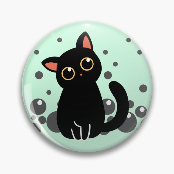Item preview, Black little kitty. designed and sold by agnemarc.