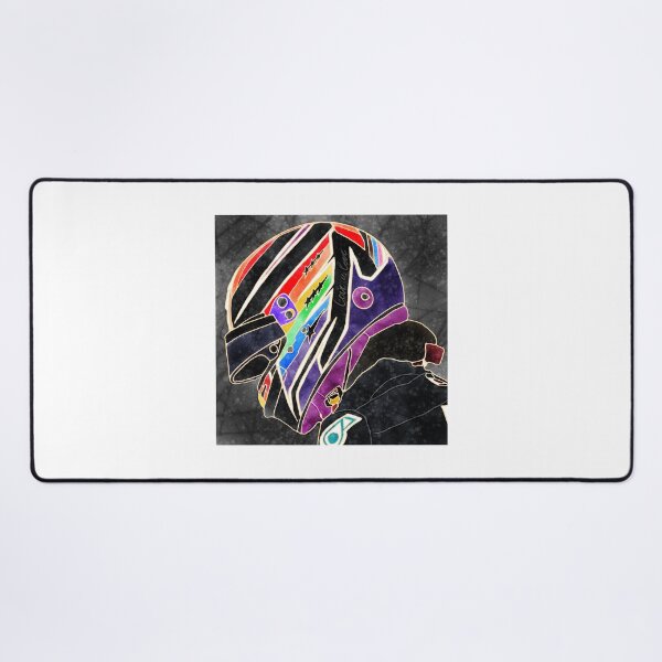 Item preview, Lewis Hamilton Pride Helmet (V5) designed and sold by thewelshfangirl.