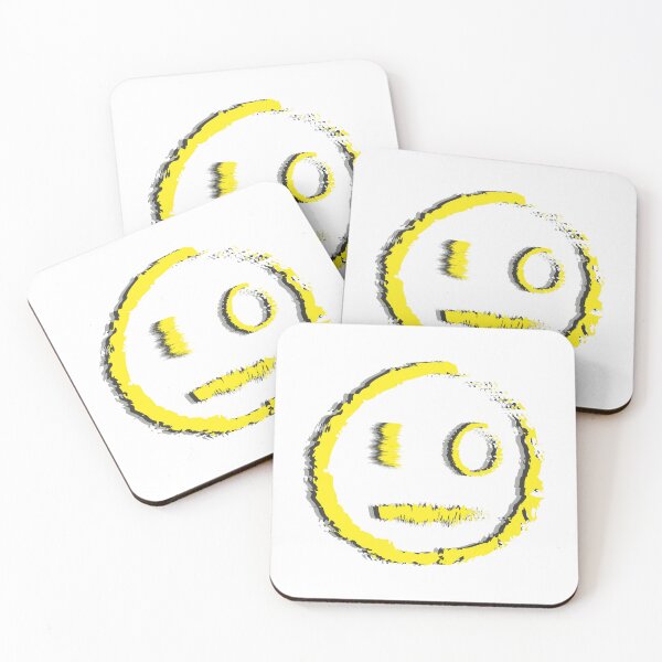 Item preview, i_o black yellow gray colorful  funny emoji designed and sold by FeelItFree.