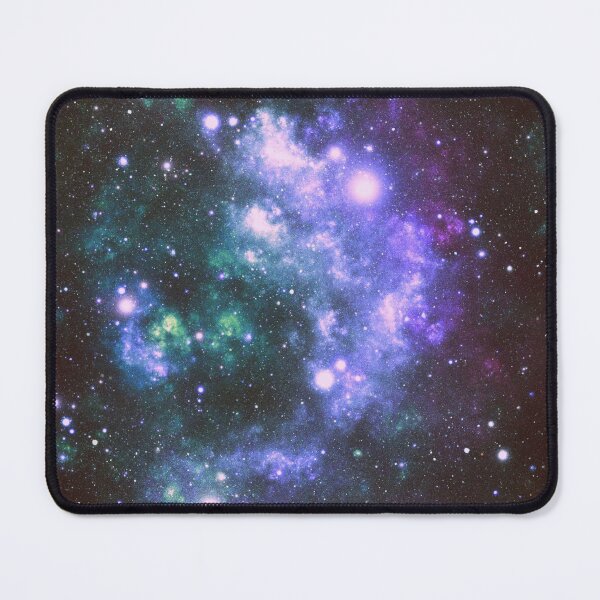 Item preview, Galaxy Nebula Dark Violet Forest Green Teal designed and sold by 2sweetsDesign.